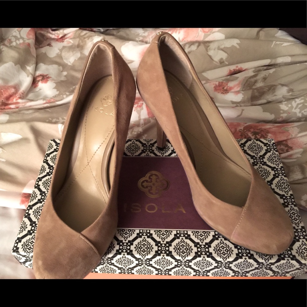 Isola suede pumps